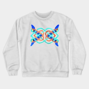 Celtic tracery 4 colors Crewneck Sweatshirt